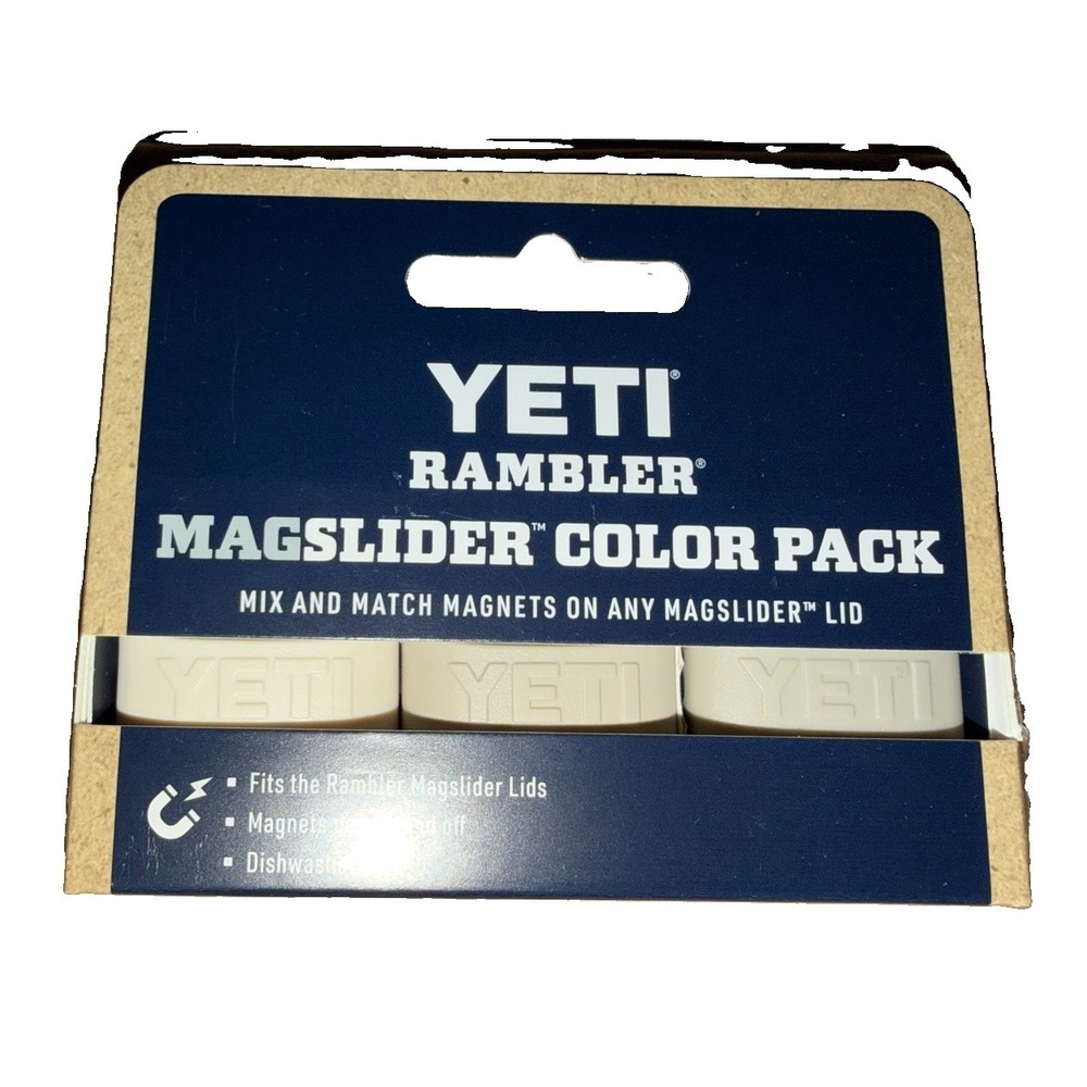 YETI Rambler MagSlider Color Pack 3-Pack Cape Taupe Replacement Magnets 8170